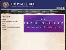 Tablet Screenshot of jehovah-jirehpwcc.org